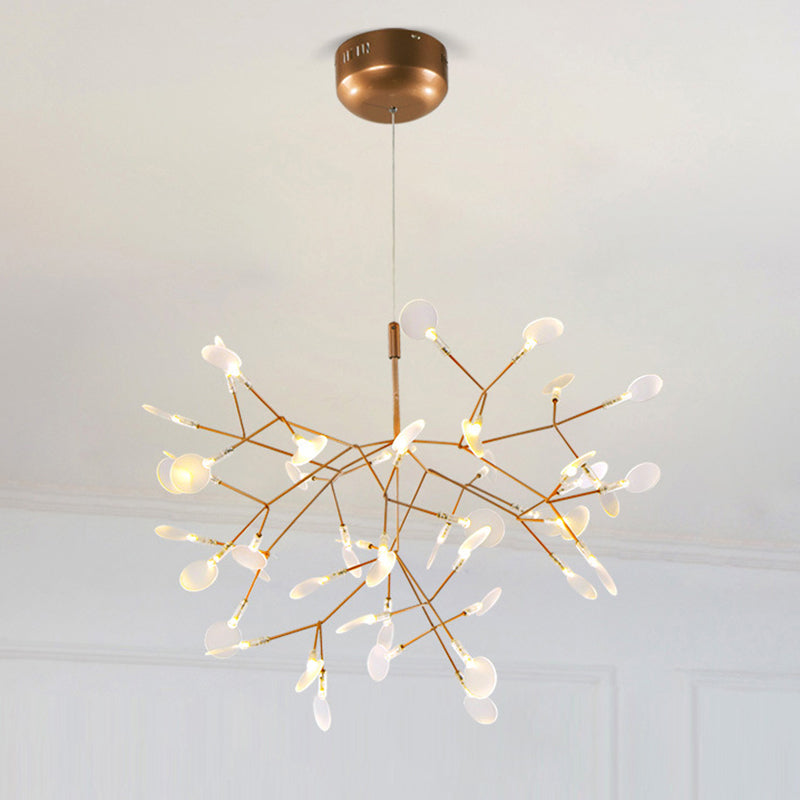 Modern Led Ceiling Chandelier - Stainless-Steel Dining Room Light Fixture