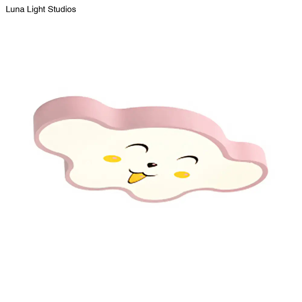 Cloudy Kid Bedroom Ceiling Light - Acrylic Cartoon Flush Mount
