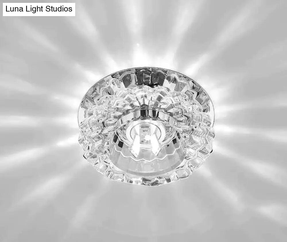 Flush Mount Small Led Ceiling Light For Art Gallery Decoration Front Balcony Lamp Porch Light