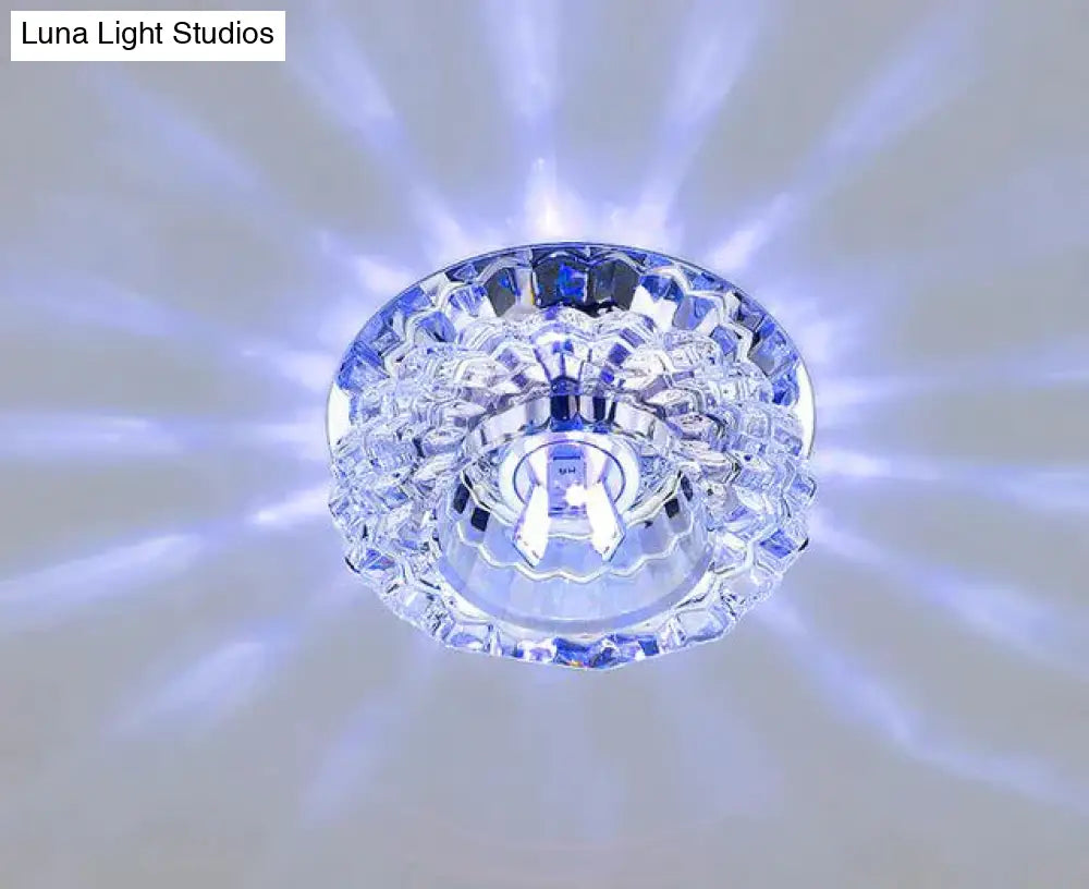 Flush Mount Small Led Ceiling Light For Art Gallery Decoration Front Balcony Lamp Porch Light