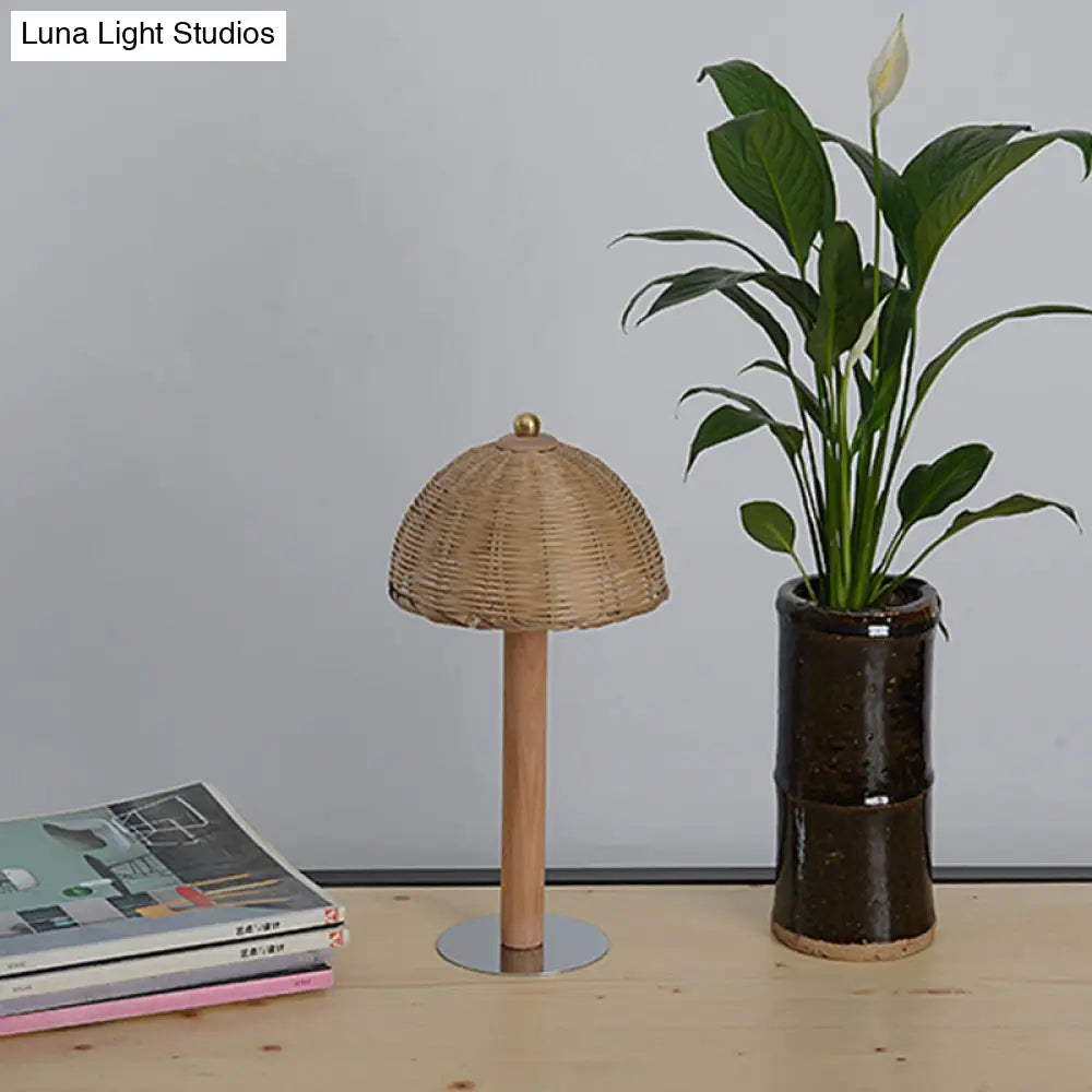Hemisphere Bamboo Desk Light 1 Bulb Task Lighting For Dining Room
Or
Bamboo Wood Room