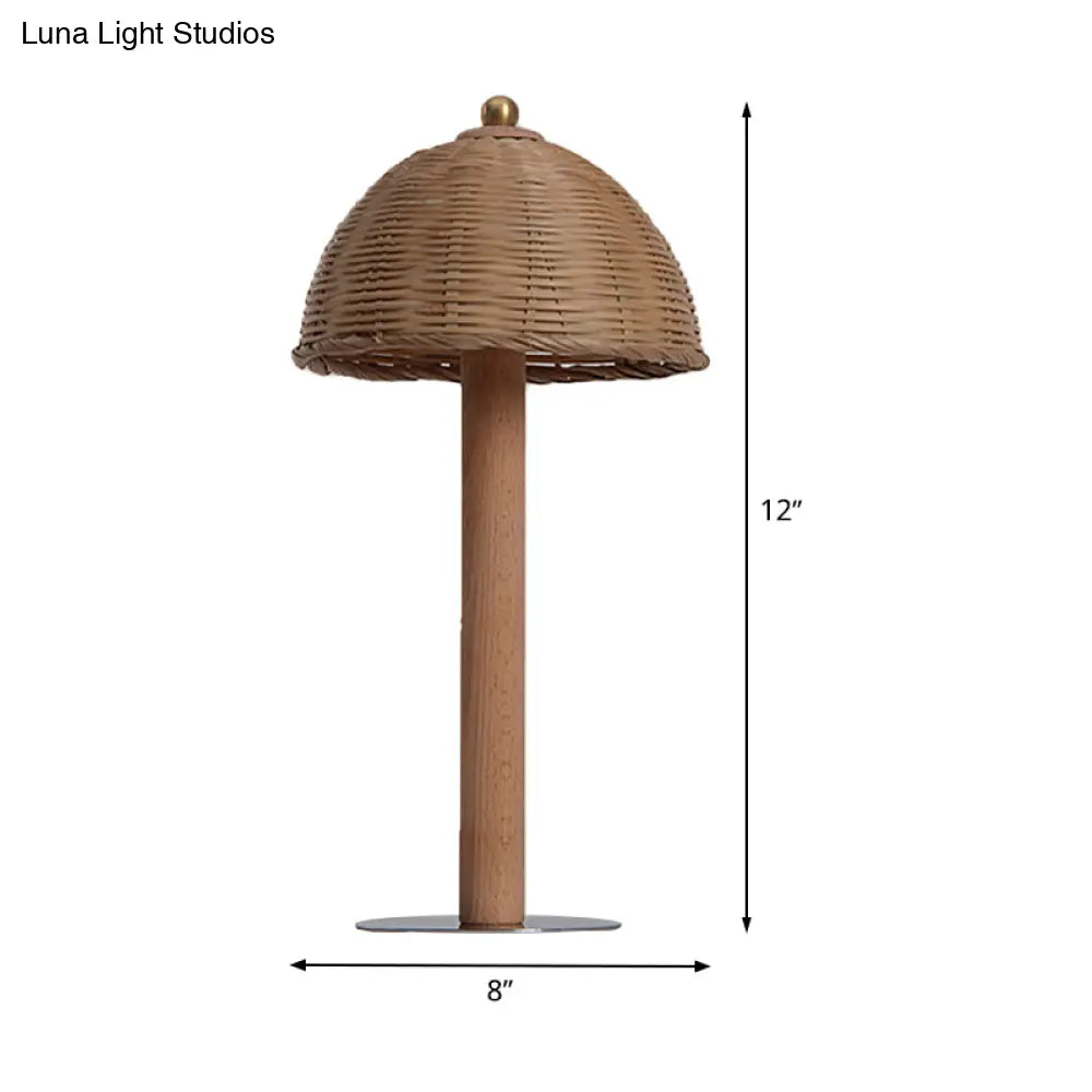 Hemisphere Bamboo Desk Light 1 Bulb Task Lighting For Dining Room
Or
Bamboo Wood Room