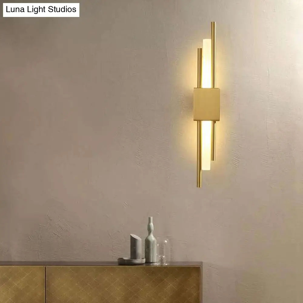 Modern Light Luxury Bedroom Copper Wall Lamp Copper Wall Lamps