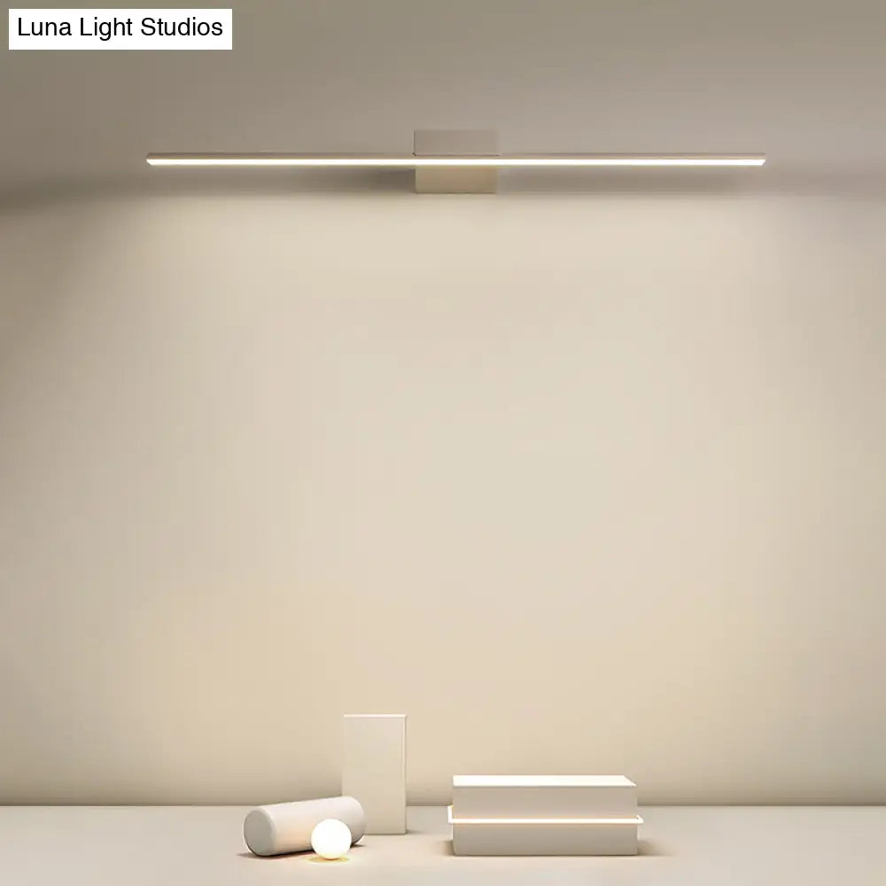 Modern Nordic Led Vanity Lamp For Bathroom - Wall Mounted Mirror Front