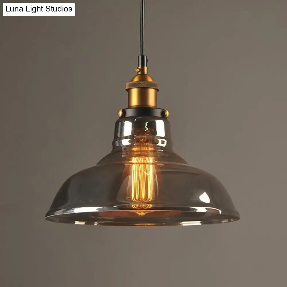 Nordic Industrial Mirrored Glass Pendant Ceiling Light With 1 Hanging