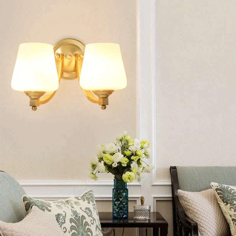 Nordic Living Room Bedroom Copper Wall Lamps Copper Wall Lamps