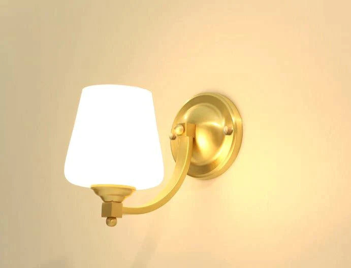 Nordic Living Room Bedroom Copper Wall Lamps Copper Wall Lamps