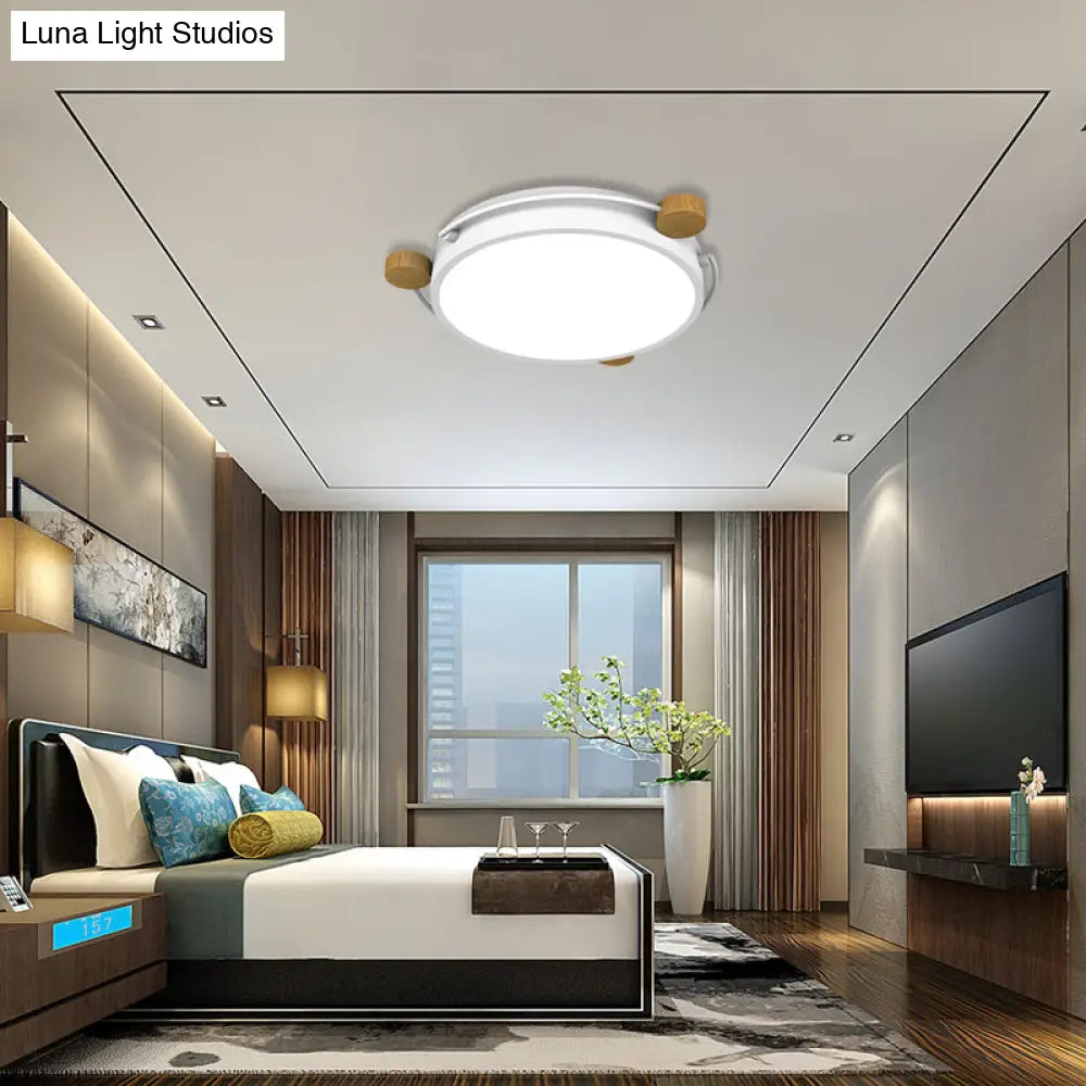 Nordic Orbital Led Ceiling Fixture - 16’/19.5’/23.5’ Wide Flush Mount Lamp In