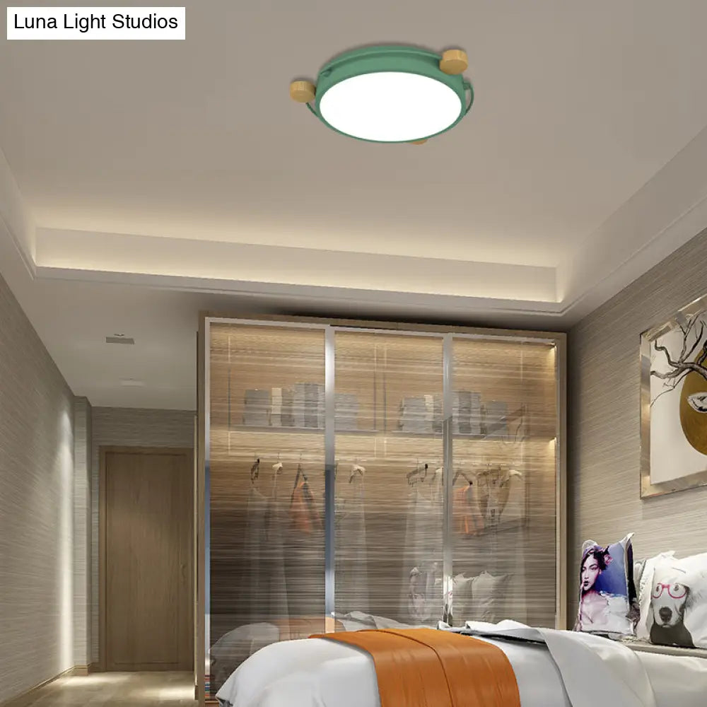 Nordic Orbital Led Ceiling Fixture - 16’/19.5’/23.5’ Wide Flush Mount Lamp In