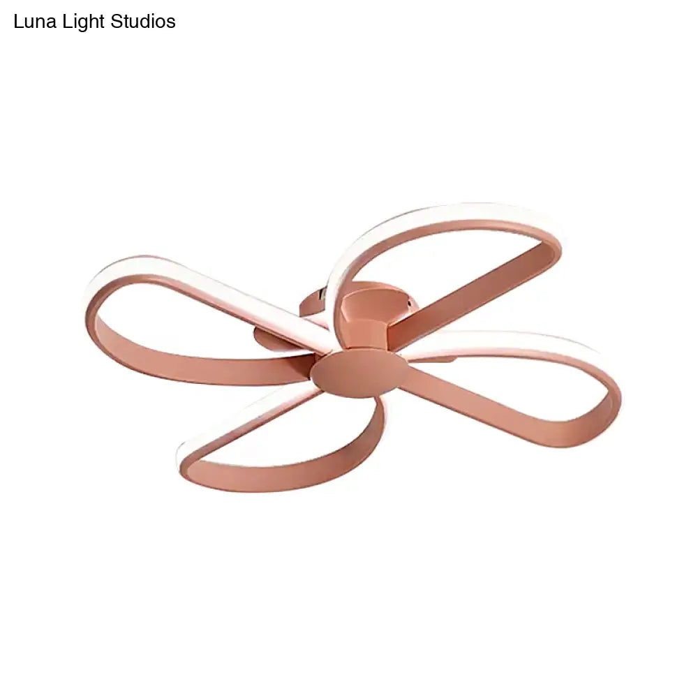 Nordic Stylish Led Ceiling Lamp - Blossom Shape Ideal For Kid’s Bedroom