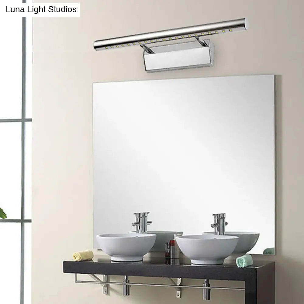 Stylish Led Stainless Steel Bathroom Vanity Wall Sconce