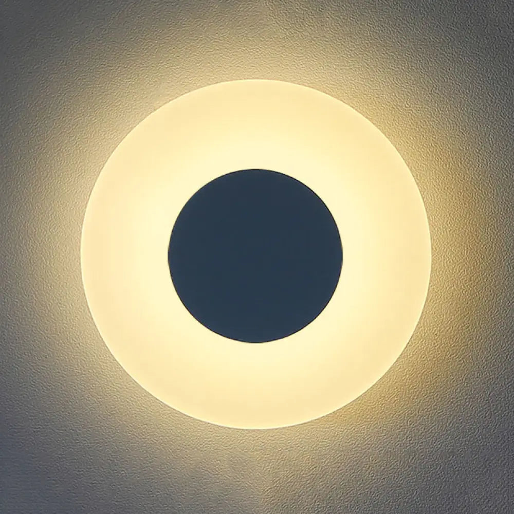 Ultra Thin Acrylic Led Wall Sconce In Warm/White/Natural Light - Minimalist Design