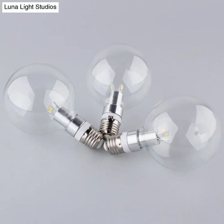 10 Head Black Swag Pendant Lighting Fixture For Hanging Lights With Naked Bulb - Factory Style