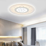 Blossom Acrylic Led Flushmount Ceiling Lamp In Warm/White 8/16.520.5 Wide White / 8 Warm