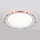 Macaron Modern Ceiling Mount Led Light With Acrylic Undertint - Ideal For Office Brown