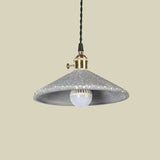 Contemporary Cement Hanging Lamp For Workshop Or Bar