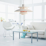 Macaron Style 3-Layer Pendant Light With Flared Shade - Aluminum 1 Black/Gray