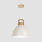 Aluminum Kitchen Corridor Pendant Light With Macaron Design - Enhanced Illumination 1 Bulb White
