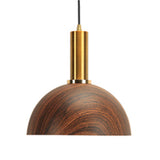 Small Pendant Light: Modern & Stylish Wood Hanging Light For Bedroom/Porch Brown / 10