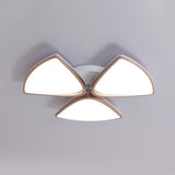 Modern Acrylic Bedroom Ceiling Light Fixture 3/4/5 Heads In White With 3 Color Options