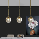 Vintage Wine Cup Pendant Light In Black/Gold For Kitchen