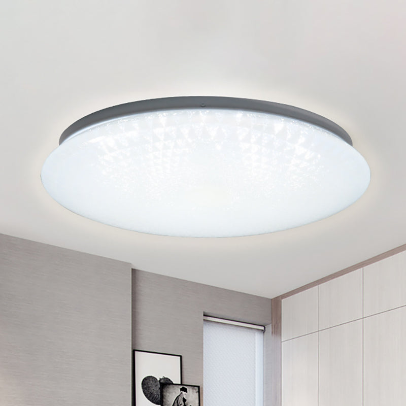 Modern Acrylic Led Ceiling Light Fixture In Warm/White/Natural – 15’/19’ Dia