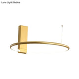 16’/23.5’ Wide Ring Led Flush Mount Ceiling Lamp In Modern Metallic Black/White/Gold Finishes