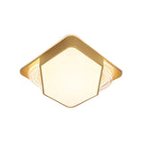Contemporary Gold Flush Mount Led Ceiling Light In Warm/White 18/21.5/35.5 Width

Or

Modern - Width