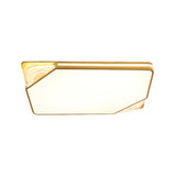 Contemporary Gold Flush Mount Led Ceiling Light In Warm/White 18/21.5/35.5 Width

Or

Modern - Width