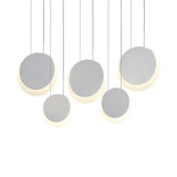 Anna - Moon Shaped Pendant Nordic Metal 3/4/5 Lights Cluster Light