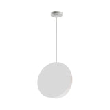 8/12W Modern Nordic Style Metal Pendant Lamp - 1 Light Black/Grey/White