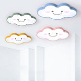 Smiling Cloud Ceiling Light - Childrens Nordic Style Acrylic Fixture