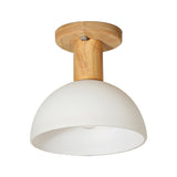 Sleek Led Ceiling Mount Light With Frosted Glass Shade - Ideal For Stairs And Kitchens