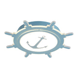 Nautical Style Acrylic Flushmount Ceiling Light With Rudder And Anchor Design - Perfect For Teens