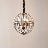 Stunning Crystal-Encrusted Pendant Chandelier - Single Bulb Black/Gold Finish Ideal For Restaurants