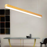 Modern Led Oval Pendant Light - Wood Deep Grain/Light Grain White/Warm/Natural 4/8/12 Wide