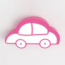 Nordic Style Macaron Acrylic Flush Ceiling Light For Child Bedroom Pink / 16’ White