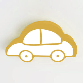 Nordic Style Macaron Acrylic Flush Ceiling Light For Child Bedroom Yellow / 16’ Warm
