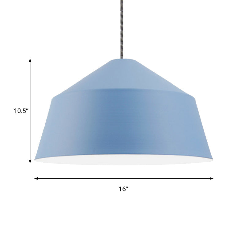 Nordic Metallic Pendant Lamp With Adjustable Cord - Perfect For Hotels And Barns