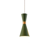 Nordic Metal Hourglass Mini Pendant Light - 1 Living Room & Hallway Hanging Lamp