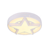 Childrens Bedroom Starry Sky Flush Mount Ceiling Light