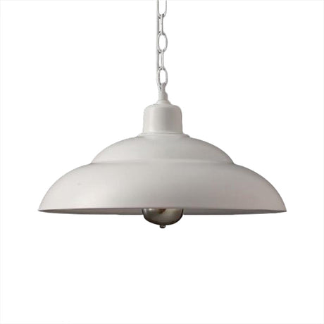Vintage Double Bubble Hanging Lamp - Red/White Perfect For Coffee Shops