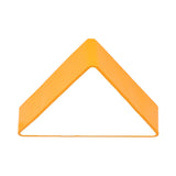 Modern Acrylic Triangle Ceiling Lamp - Led Flush Mount Lighting Fixture In Red/Yellow/Blue