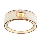 Cartoon Flush Mount Ceiling Light: Acrylic Fixture For Kindergarten