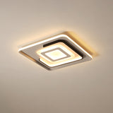 Led Ceiling Lamp - Simple Style Acrylic Ultrathin Flush Mount In Warm Or White Light
