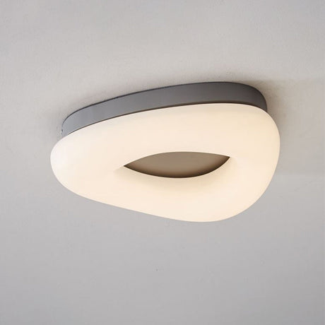 Minimal Grey/Coffee Led Ceiling Mount Light - Modern Acrylic Shade Corridor Flushmount