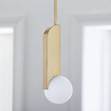 Stylish Cream Glass Ball Pendant Lamp With Gold Finish - Modern Dining Table Suspension Light 1 /
