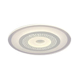 Modern Ultra-Thin Led Flush Mount Ceiling Light With Acrylic Shade Ideal For Small Or Large Living