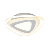 Sleek Led Ceiling Light With Acrylic Shade For Narrow Spaces