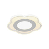 Sleek Led Ceiling Light With Acrylic Shade For Narrow Spaces
